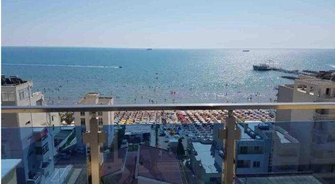Adriatic Seaview Apartment Durres Bagian luar foto